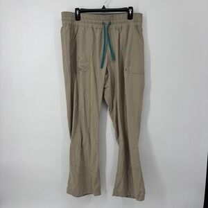 SIMMS Isle Pants Beige Bugstopper Womens Large Nylon Outdoor Hiking Fishing